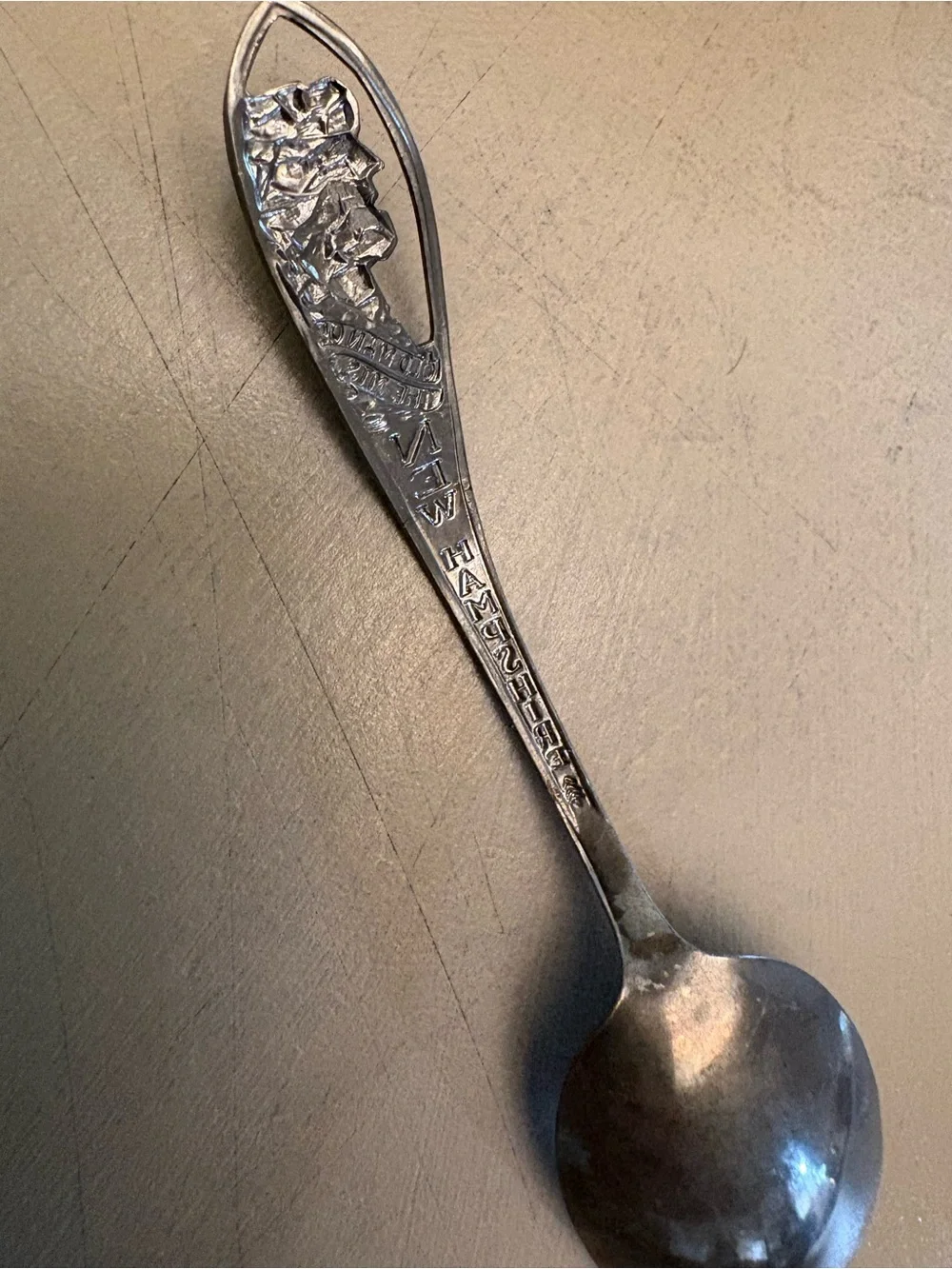 New Hampshire Silver-Tone Souvenir Spoon